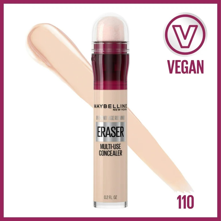 Maybelline Instant Age Rewind Instant Eraser Multi-Use Concealer, 110, 0.2 fl oz - Walmart.com | Walmart (US)