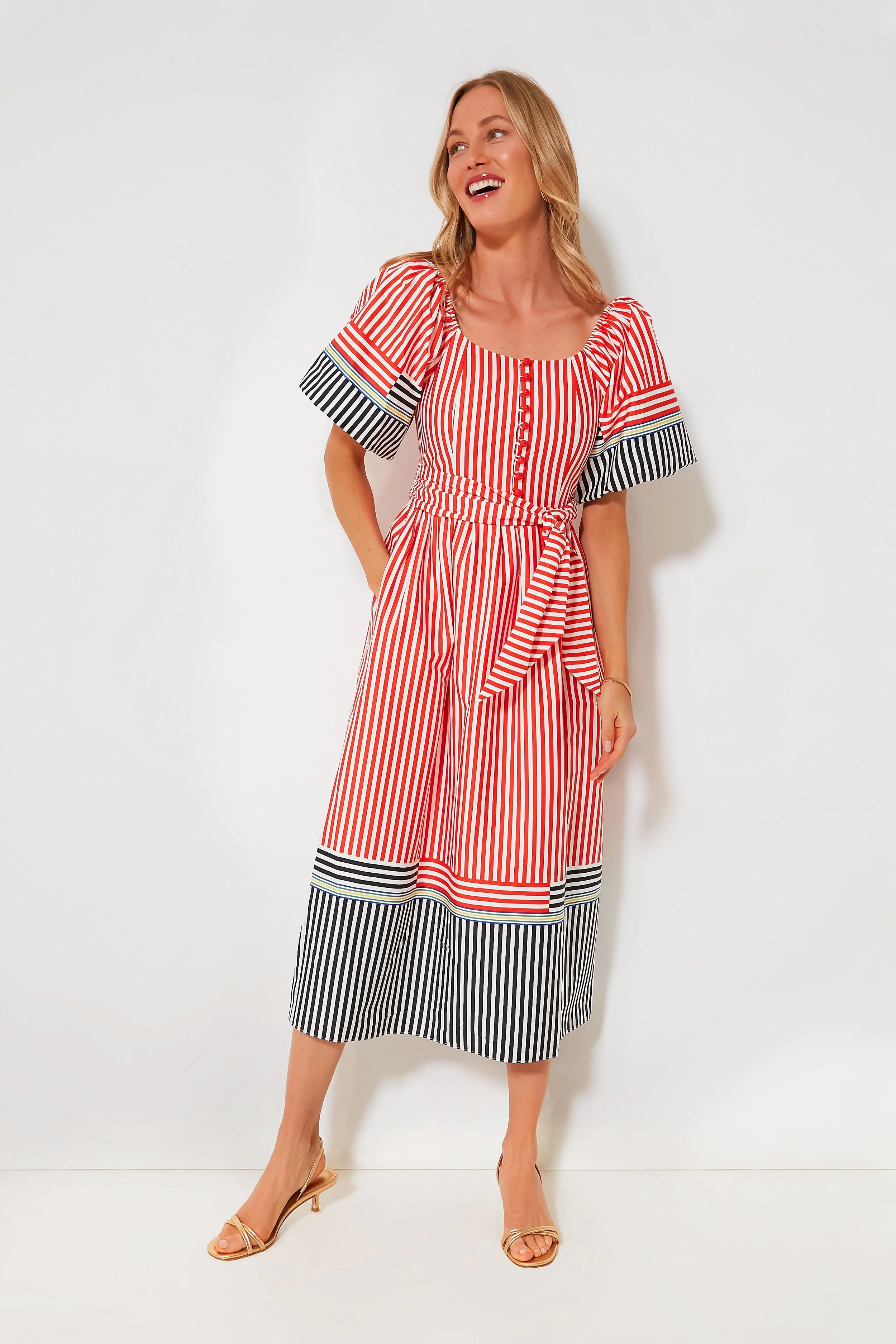 Engineered Stripe Lucy Dress | Tuckernuck (US)