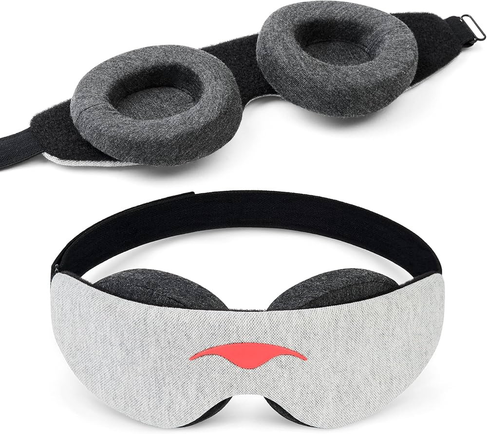 Manta Slim Sleep Mask - Ultra-Lightweight Blackout Eye Mask, Slim Elastic Head Band Comfort Desig... | Amazon (US)