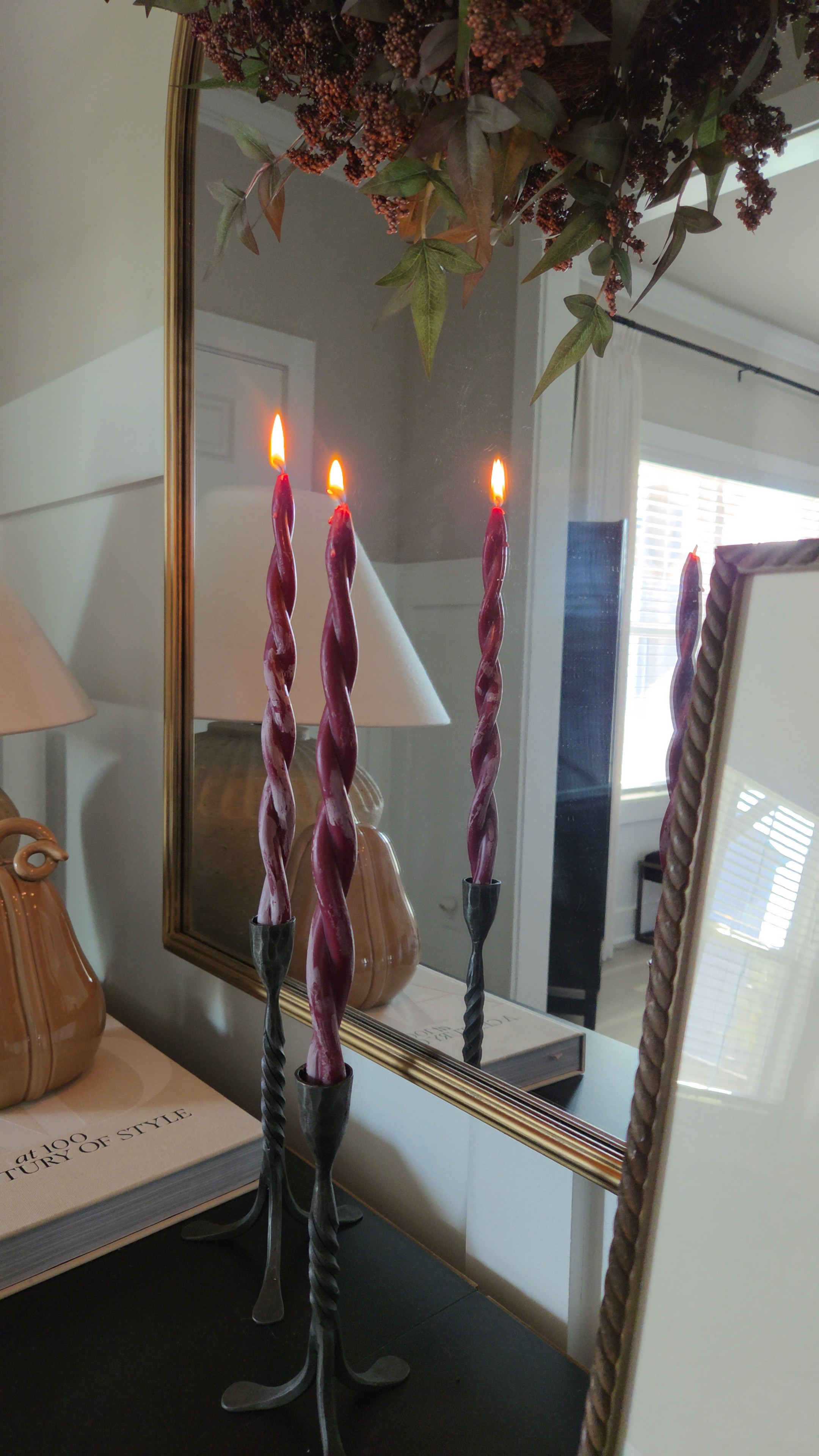 Add instant ambiance to your fall decor with these budget-friendly twisted taper candles from Target.#TargetFinds #FallDecor #CandleDecor #MoodyDecor

#LTKSeasonal #LTKHome