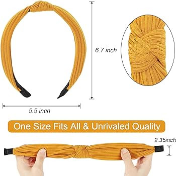 Tyfthui 10 Pcs Headbands for Women, Wide Headbands Knotted Headbands for Women, Headbands for Wom... | Amazon (US)