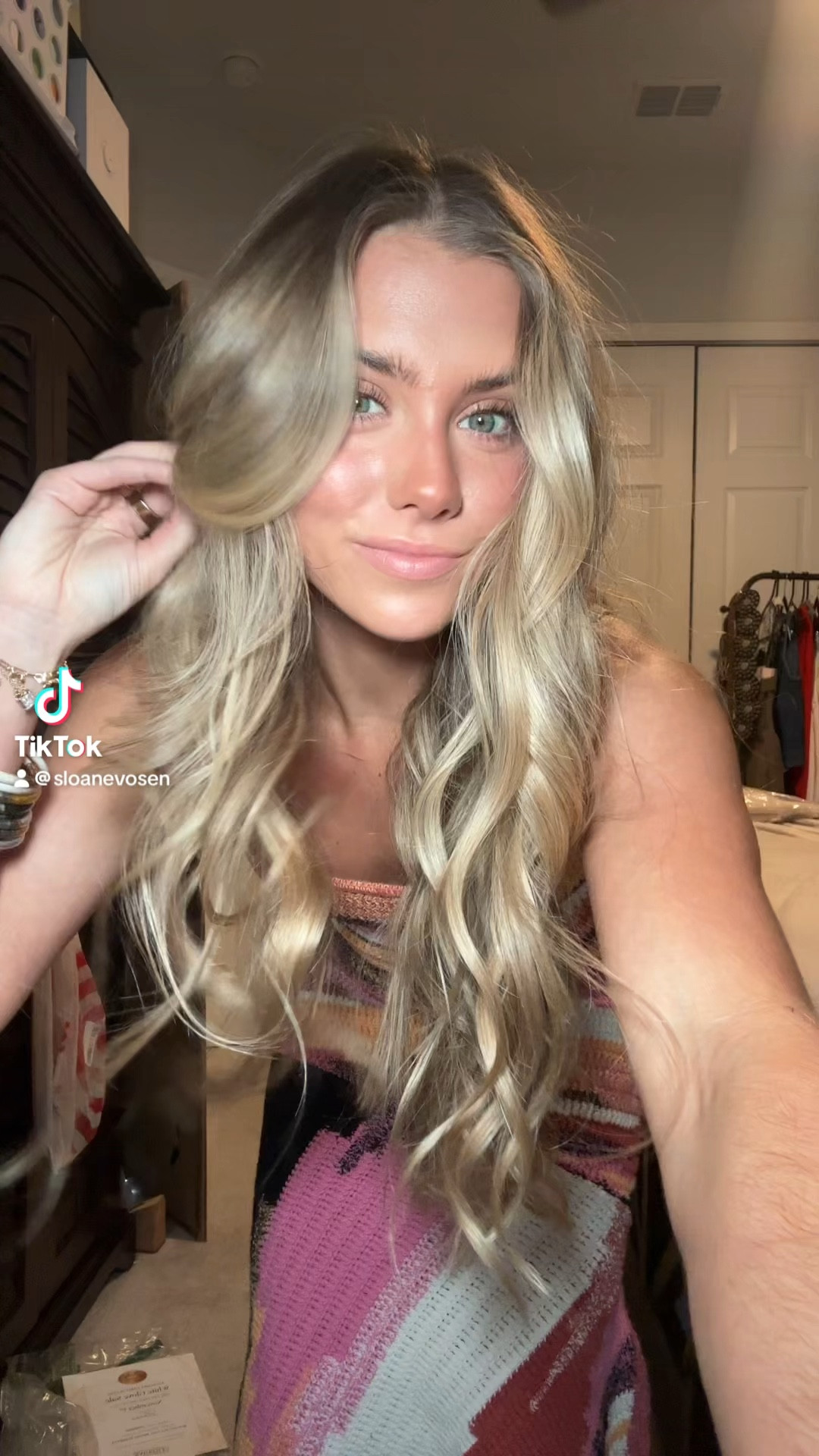 A.L.C. Brayden Crochet Scoop-Neck Tank. A.L.C. Nova Womens Colorblock Knit Midi Skirt. Rent the runway code SLOANERTR. Amazon Women's Comfort Flat Shoes with Wide Buckle Detail Fashionable Flat Sandals Black Patent 

#LTKVideo #LTKStyleTip #LTKSeasonal