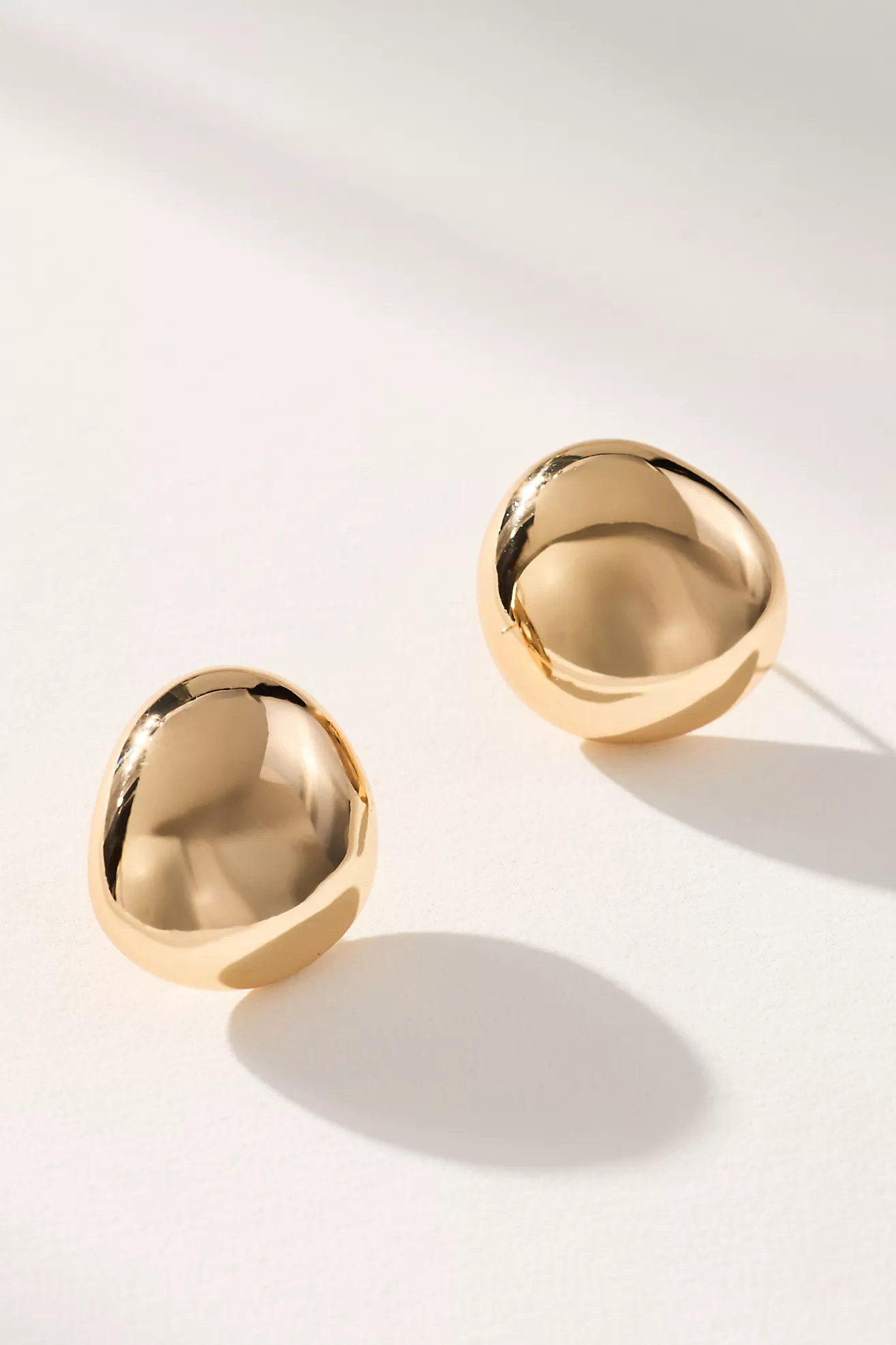 Ettika Polished Pebble Stud Earrings | Anthropologie (US)