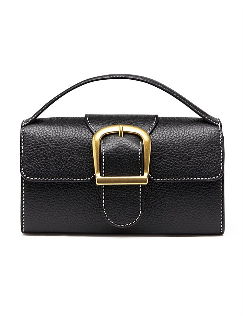 Rylan Mini Flat Handle Buckle Satchel Bag | David Jones | David Jones (Australia & New Zealand)