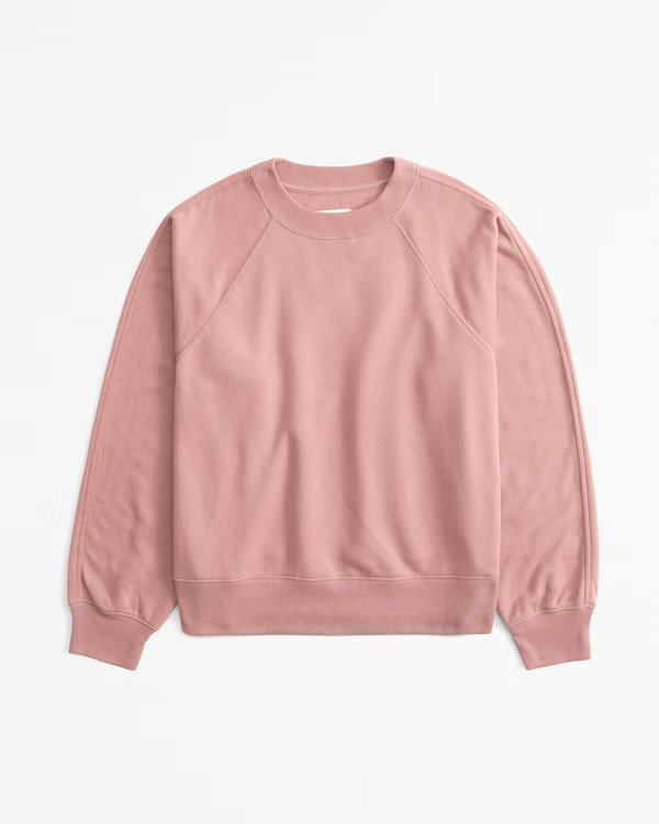 Essential Raglan Classic Sunday Crew | Abercrombie & Fitch (US)