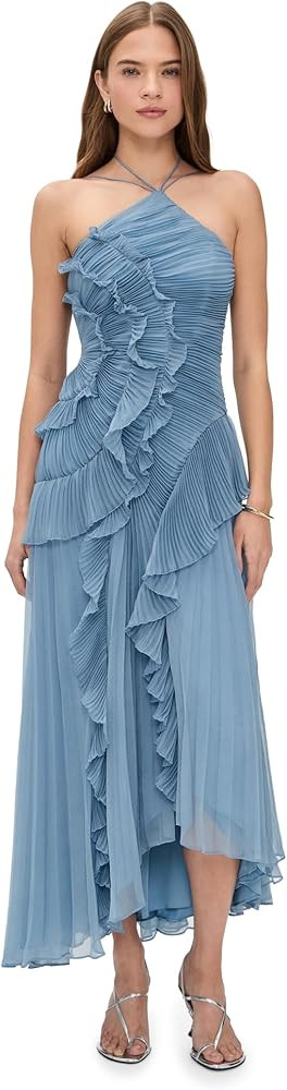 AMUR Women's Lorelie Halter Gown | Amazon (US)