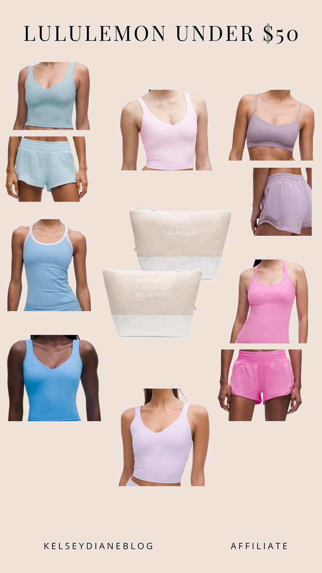 lululemon finds under $50 💗🩵 cute tanks, shorts, and little essentials to add to your collection!

#Lululemon #LululemonFinds #LululemonHaul #Activewear #LTKFinds