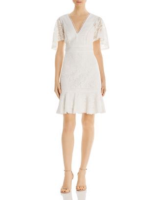 Mixed-Lace Dress | Bloomingdale's (US)