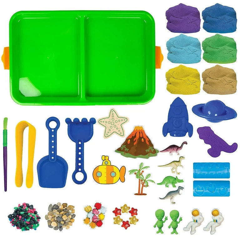 Made by ME Dinosaur 30 Piece Sensory Bin Assortment | Walmart (US)