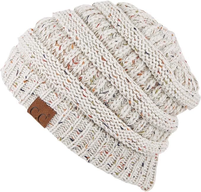 C.C Exclusives Unisex Ribbed Confetti Knit Beanie (HAT-33) | Amazon (US)