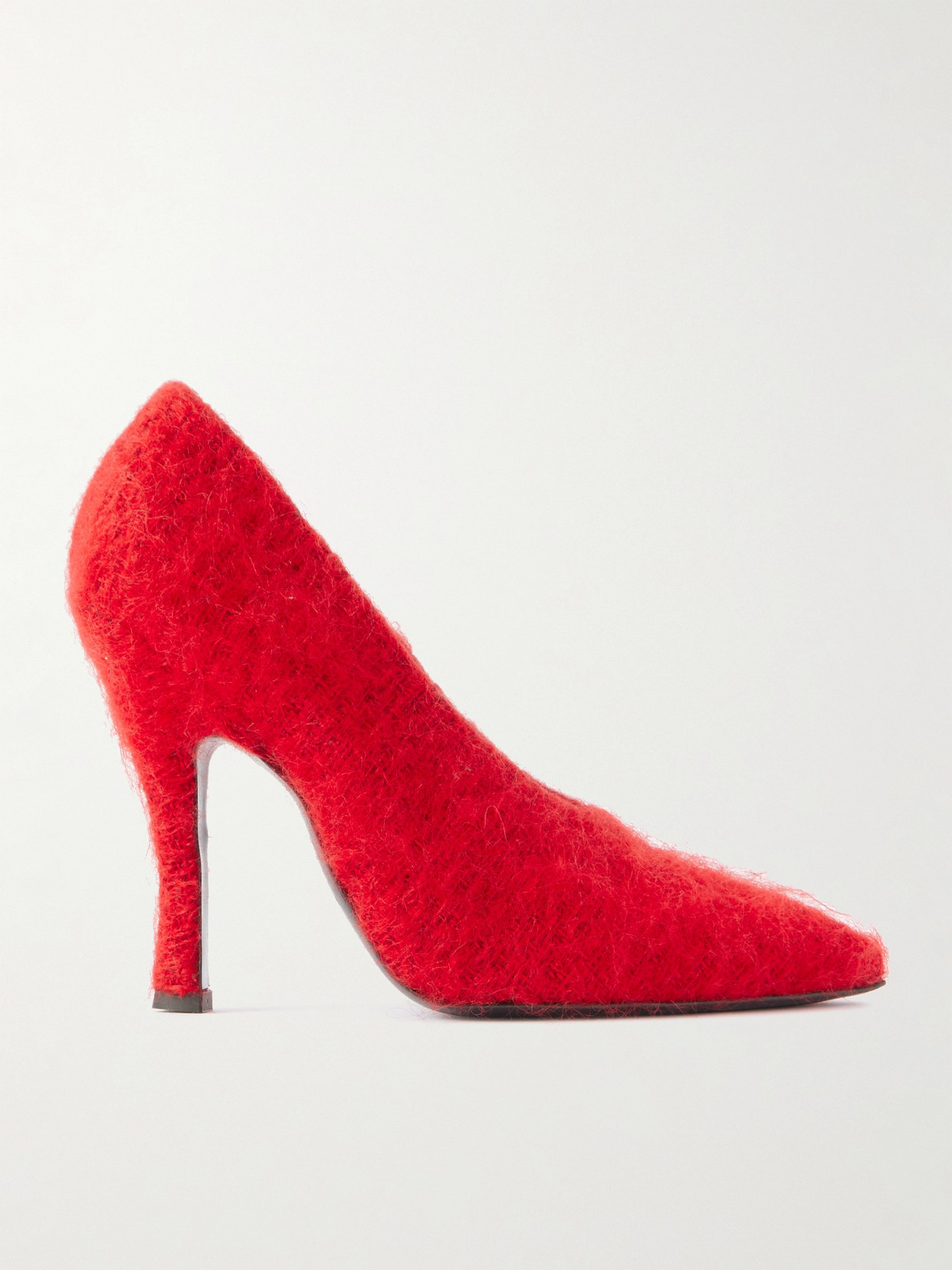 Magda Butrym - Loom Tweed Pumps - Red | NET-A-PORTER (US)