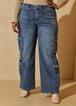 High Waist Cargo Jeans | Ashley Stewart