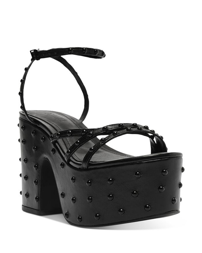 SCHUTZ Women's Anne Studded Wedge Sandals Back to Results -  Shoes - Bloomingdale's | Bloomingdale's (US)