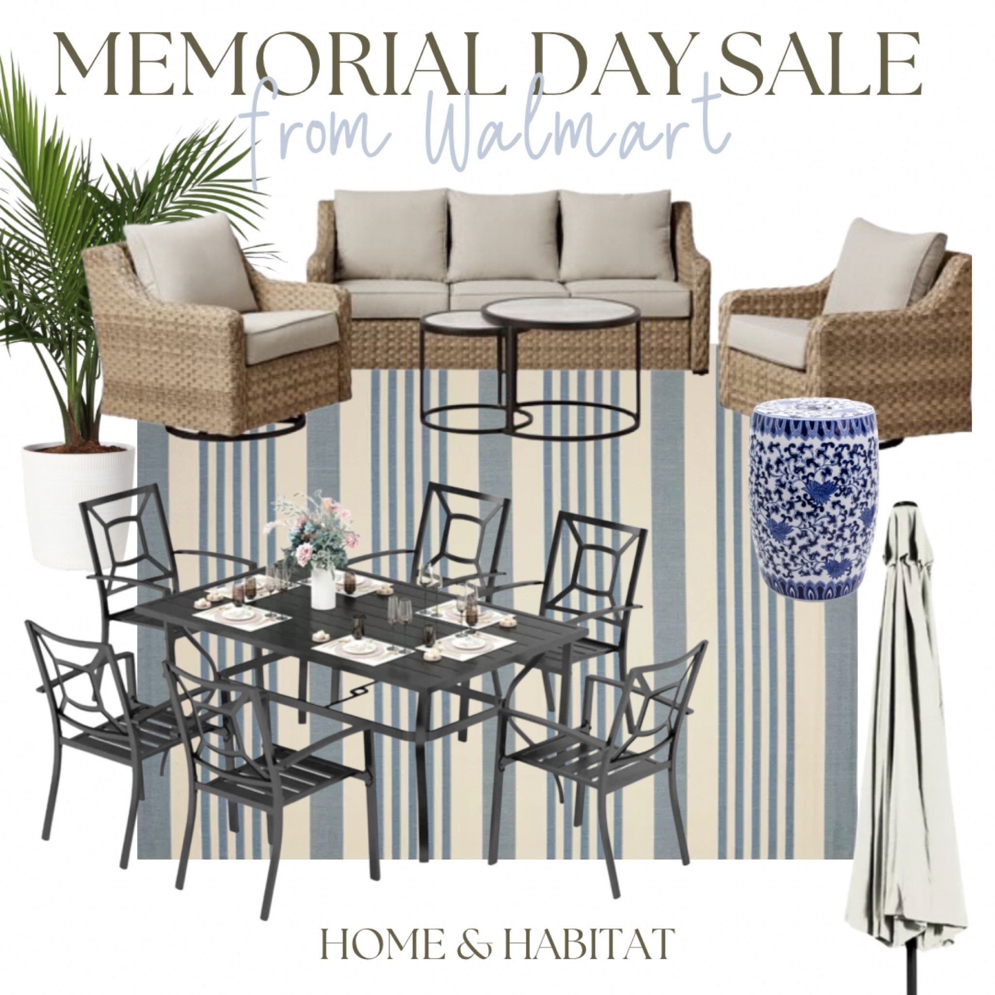 Patio furniture sale for Memorial Day

#LTKSeasonal #LTKhome #LTKsalealert