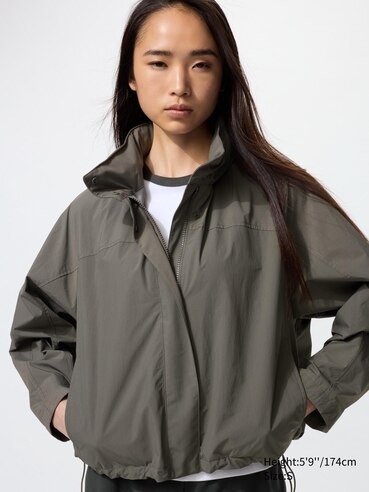 WOMEN'S WINDPROOF STAND BLOUSON | UNIQLO AU | Uniqlo Australia