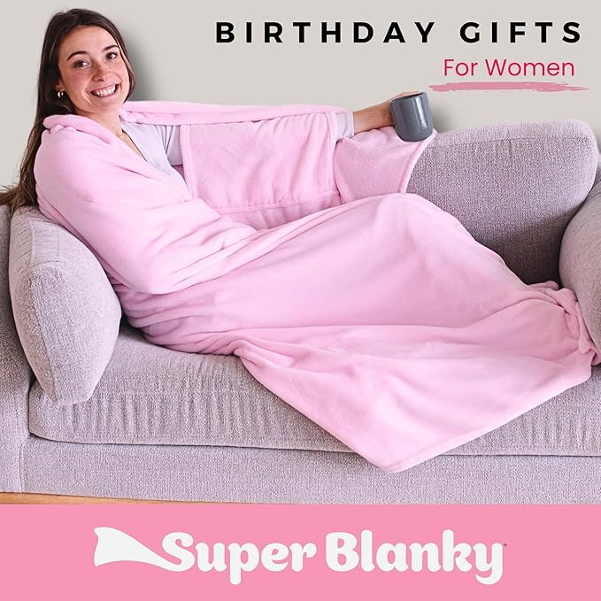 Wearable Blankets for Women, Adult Wearable Blanket Men, Girlfriend Gifts for Women Dorm Room Ess... | Amazon (US)