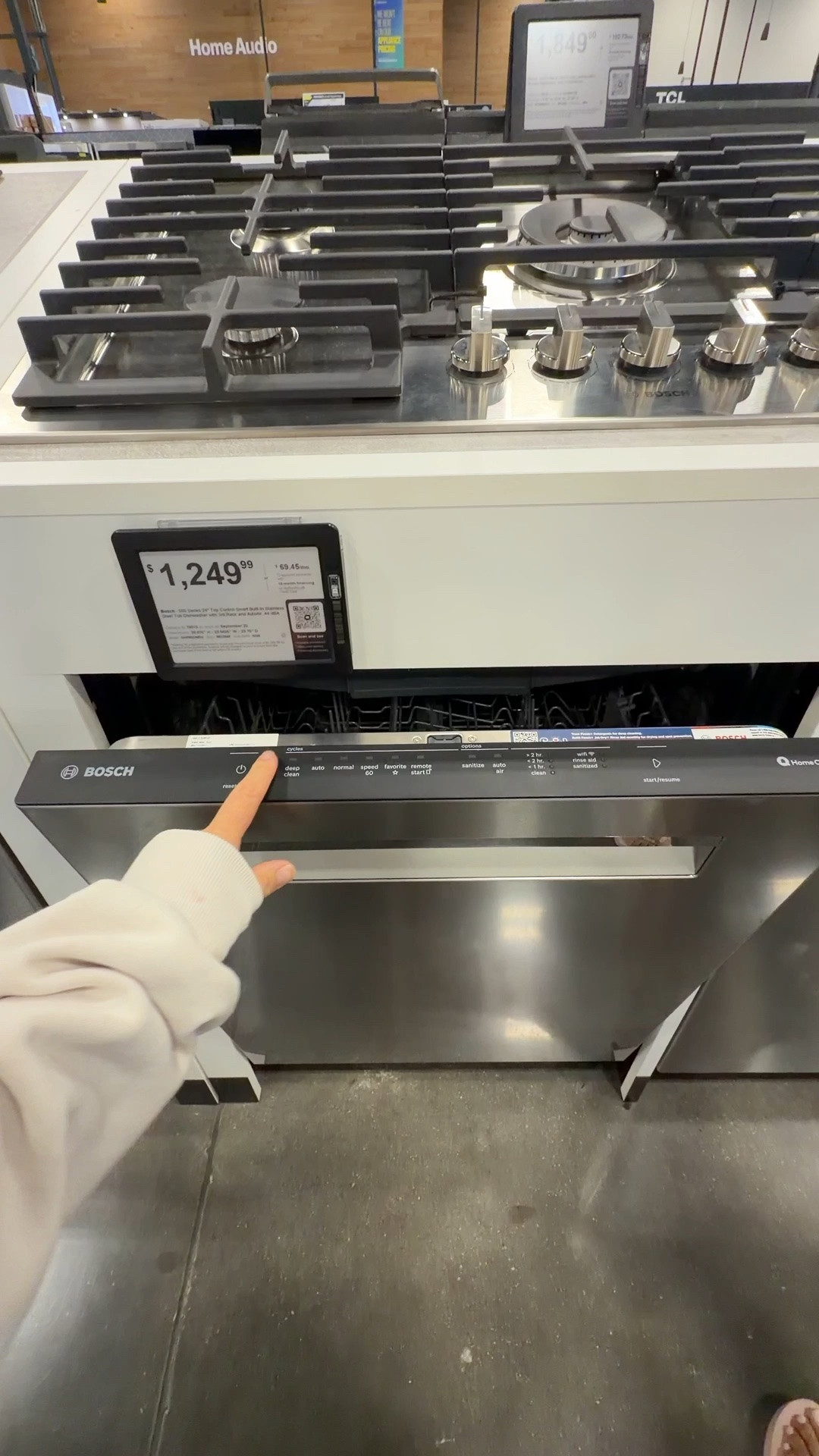 Shopping for a new dishwasher for our kitchen and everyone says Bosch is the best! We love that this one pops open to air out after the cycle is over - to prevent mold! It’s a feature our past dishwasher had and we are obsessed! Highly recommend

#LTKmomlife #LTKHome