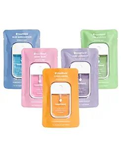 Touchland Power Mist Hydrating Hand Sanitizer Spray, TOP 5-PACK (Applelicious, Sandalwood, Lavend... | Amazon (US)