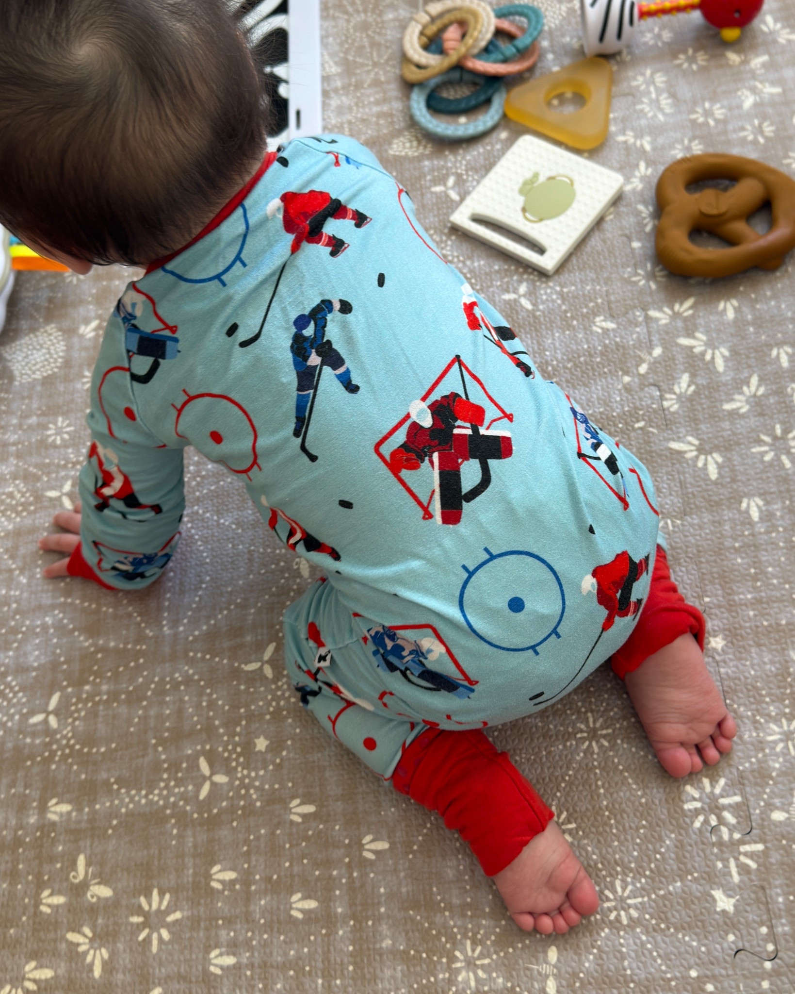 Hockey pajamas 

#LTKBaby #LTKKids