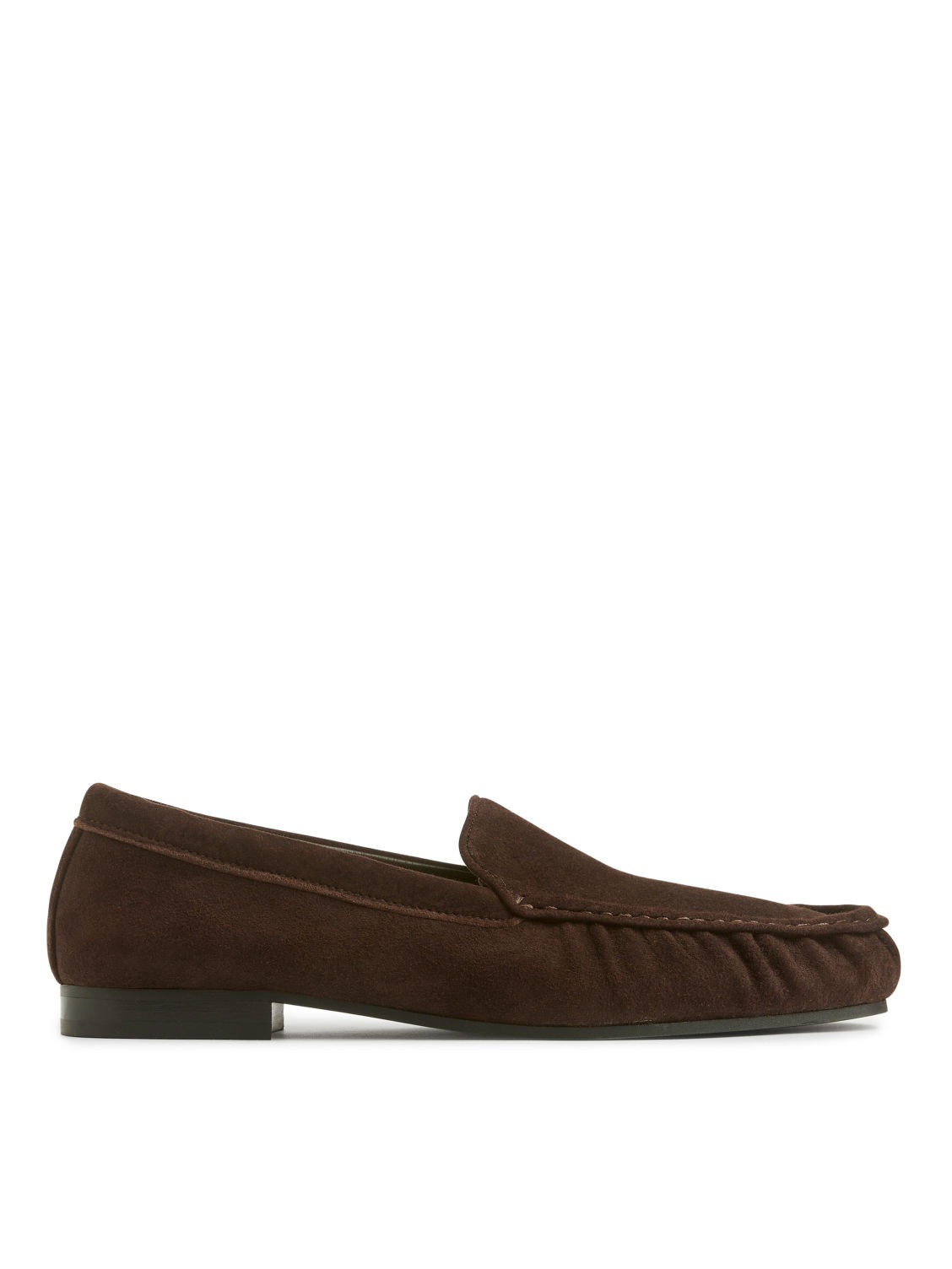 Suede Loafers - Brown | ARKET (US&UK)