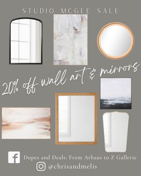 Studio McGee wall art and mirrors are 20% off for Presidents’ Day Weekend!  Two of our favorite oversized pieces of art are now under $100!

Wall art, wall mirror, bedroom decor


#LTKhome #LTKsalealert #LTKfindsunder100