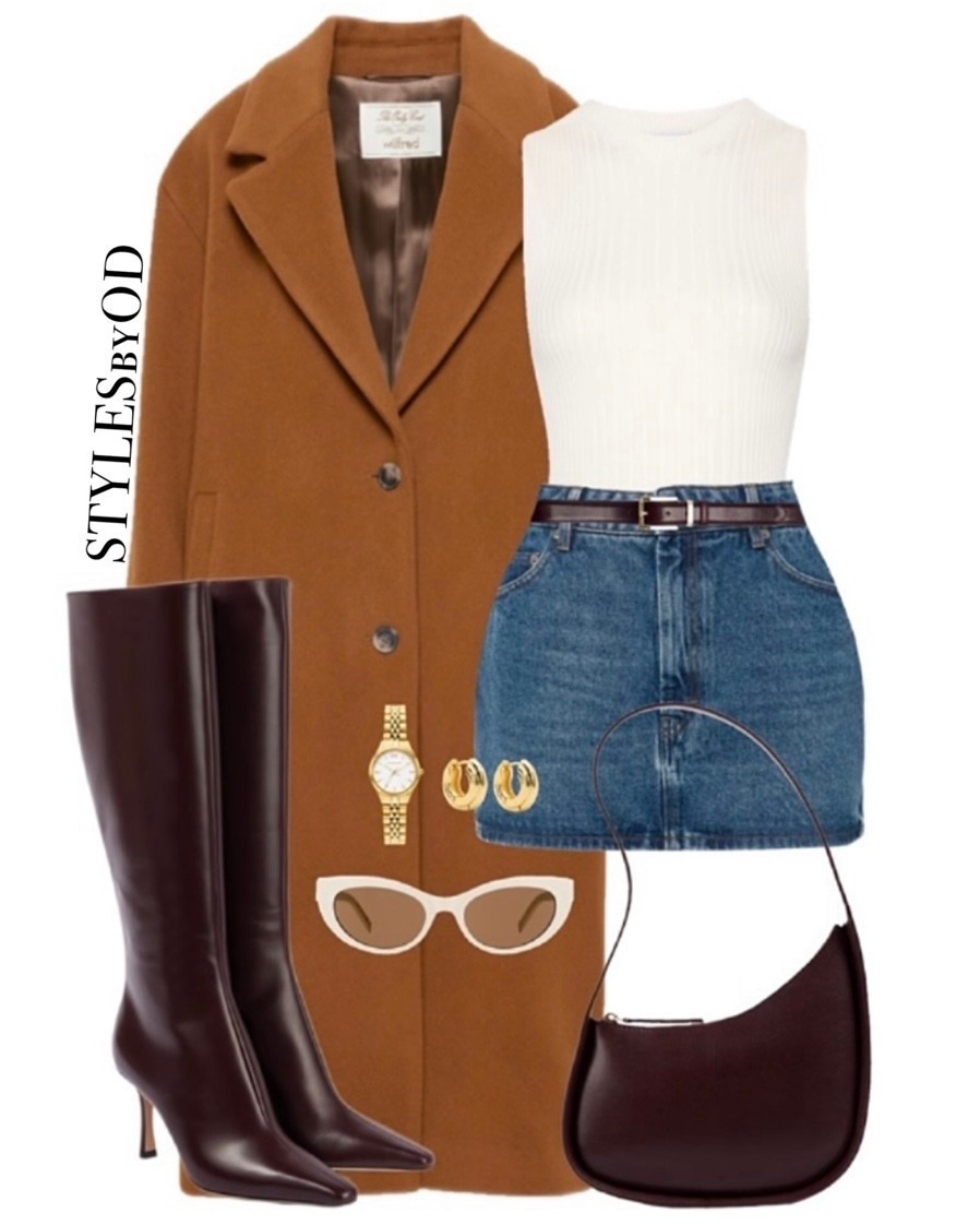 CHOCOLATE & DENIM CHIC 🍫🫐

There is a refined energy in pairing brown colours with classic blue denim. It’s the ultimate clean girl uniform for those transitional days when you want to look polished without trying too hard—perfect for a mid-week lunch date where you want to radiate sophisticated, modern confidence✨

#LTKstyle #LTKfashion #casual business chic, smart casual work wear, capsule wardrobe essentials 

#LTKgrwm #LTKSeasonal #LTKWorkwear