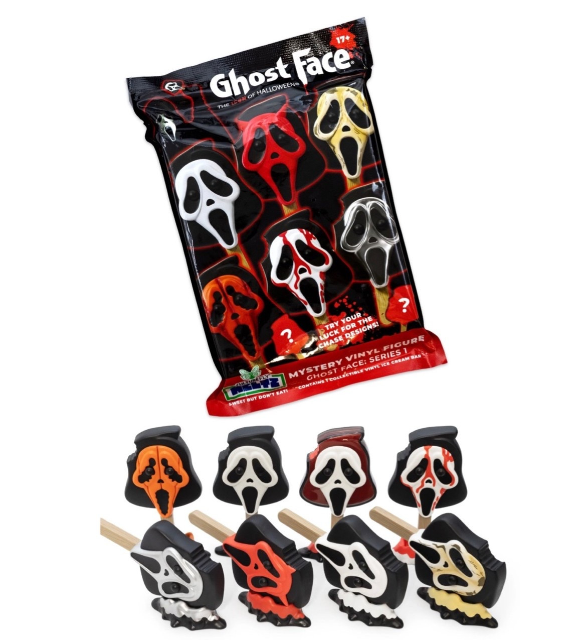 How cute are these Ghostface popsicle blind bags?! I saw someone turned them into a bag charm and now I need to do it immediately 😍😍 It’s never too early for spooky season 🖤

#LTKSeasonal