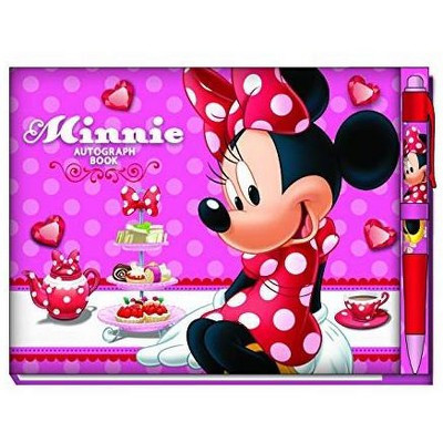 Disney 85972 Minnie Mouse Deluxe Autograph Book with Pen | Target