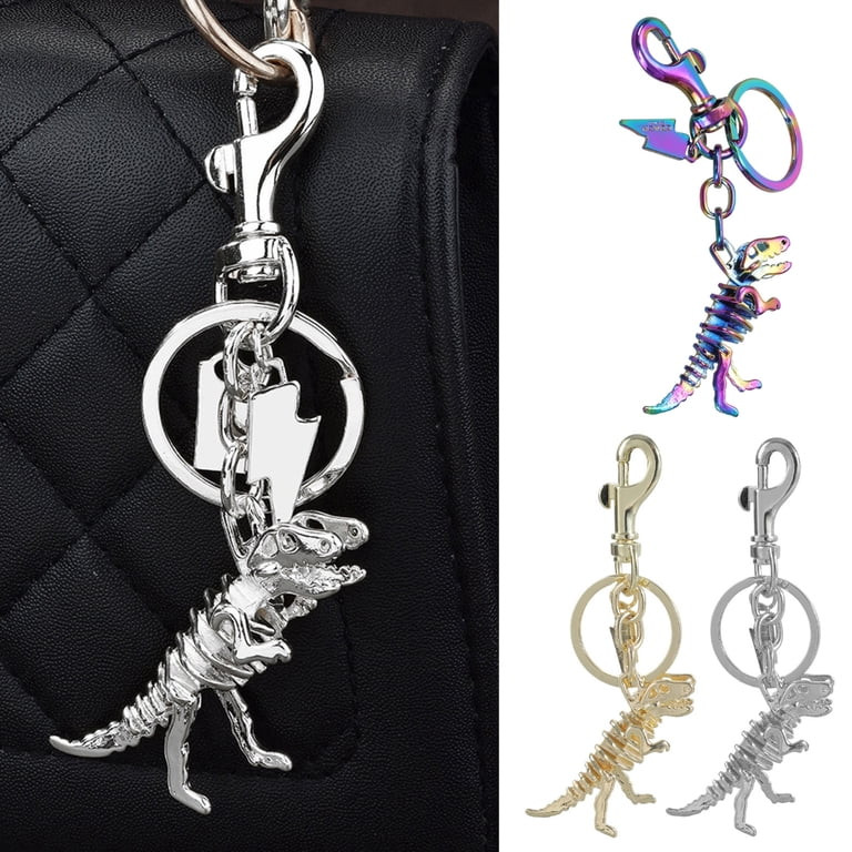 Necvior Creative Dinosaur Skeleton Keychain for Bags and Keys Fashionable Bag Charm | Walmart (US)