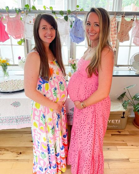 Pregnancy friendly dresses that are non-maternity - my sister is 20 weeks and I’m 32 weeks! SMALL in both 


#LTKStyleTip #LTKSeasonal #LTKBump