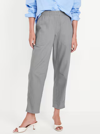 High-Waisted Pulla Utility Pants | Old Navy (US)