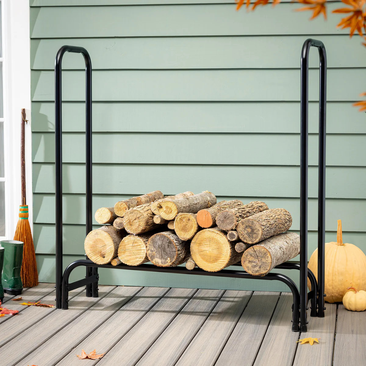 4ft. Log Rack | Plow & Hearth