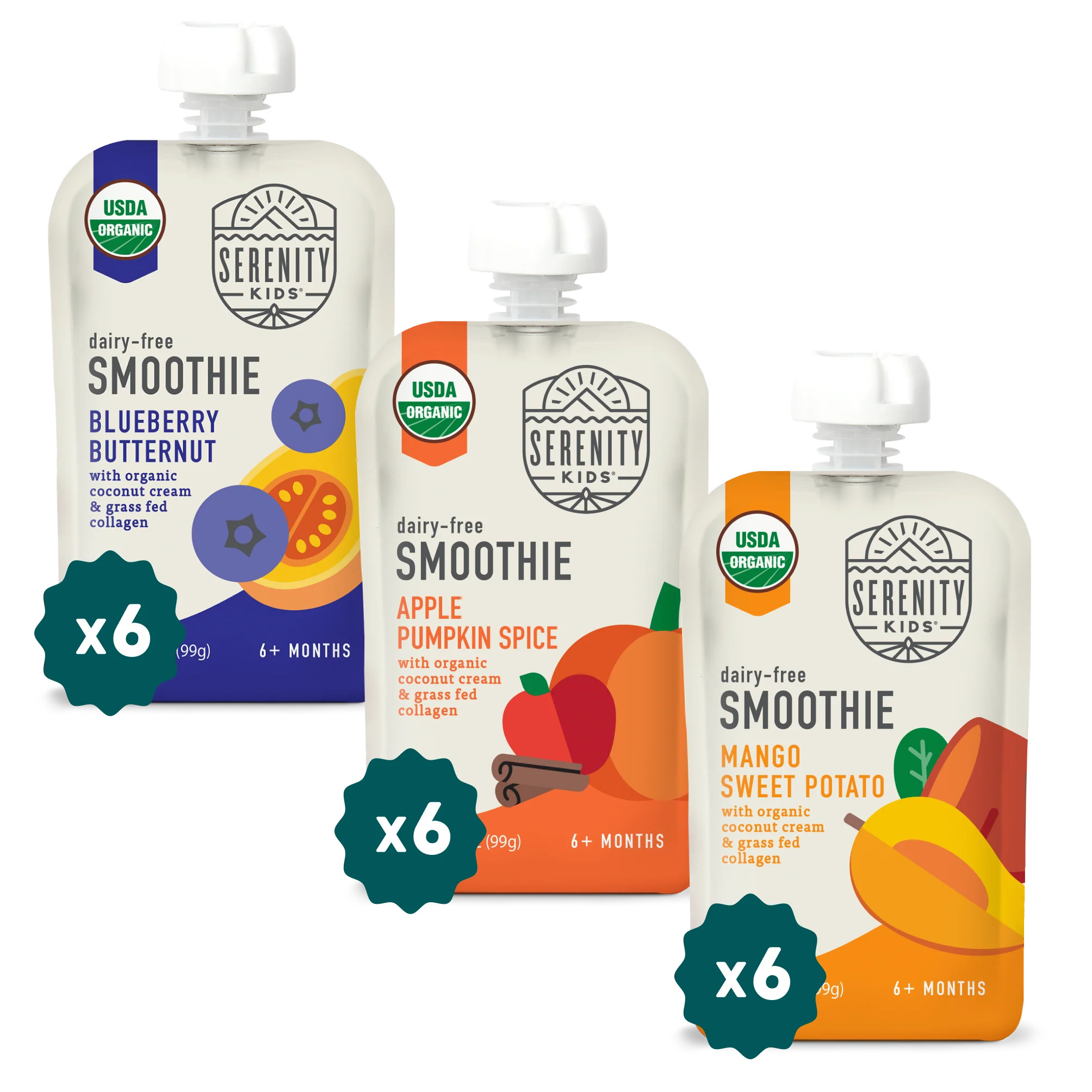 Organic Dairy-Free Smoothies Bundle // Serenity Kids\u00ae | Serenity Kids