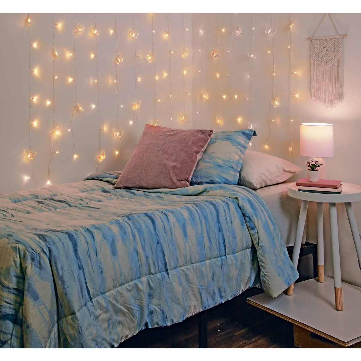 LED Butterfly Teen Curtain Lights - West & Arrow | Target