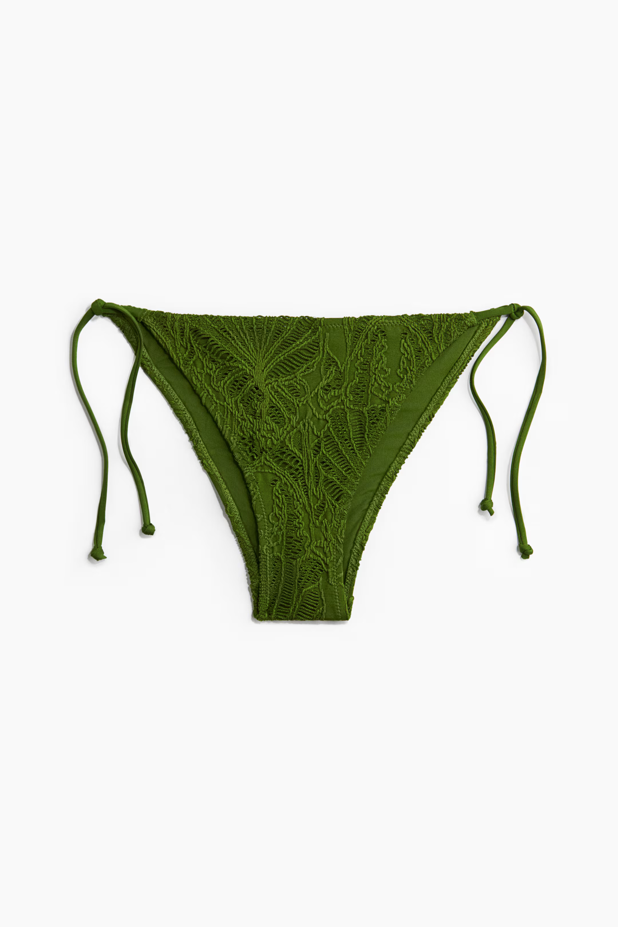 Tie tanga bikini bottoms - Green - Ladies | H&M GB | H&M (UK, MY, IN, SG, PH, TW, HK)