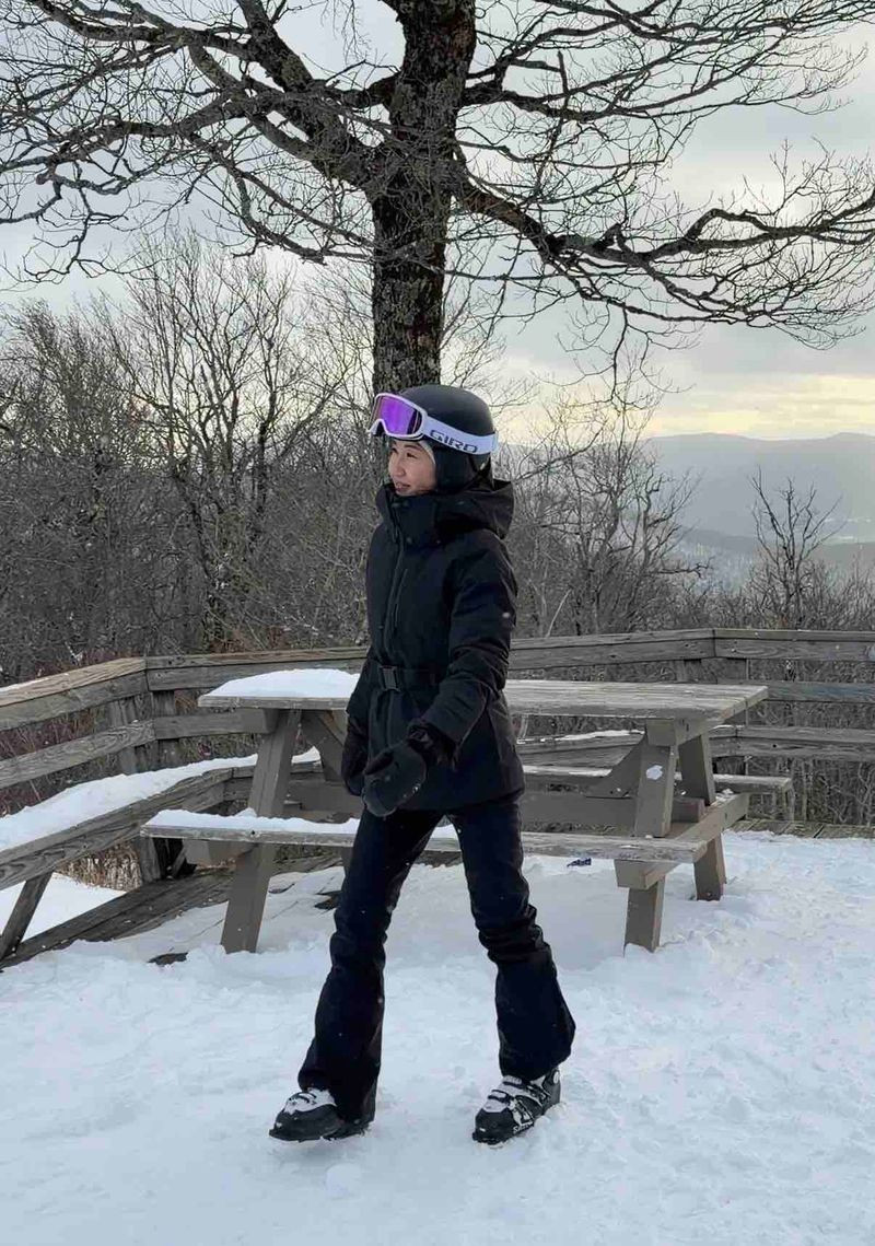 Ski day
Wearing everything in XS! 

 