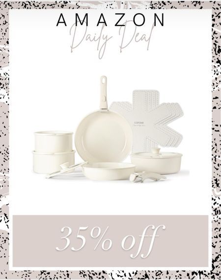 Pans / kitchen / sale / space saver / neutral kitchen/ hostess gift / Mother's Day giftt

#LTKfindsunder100 #LTKsalealert