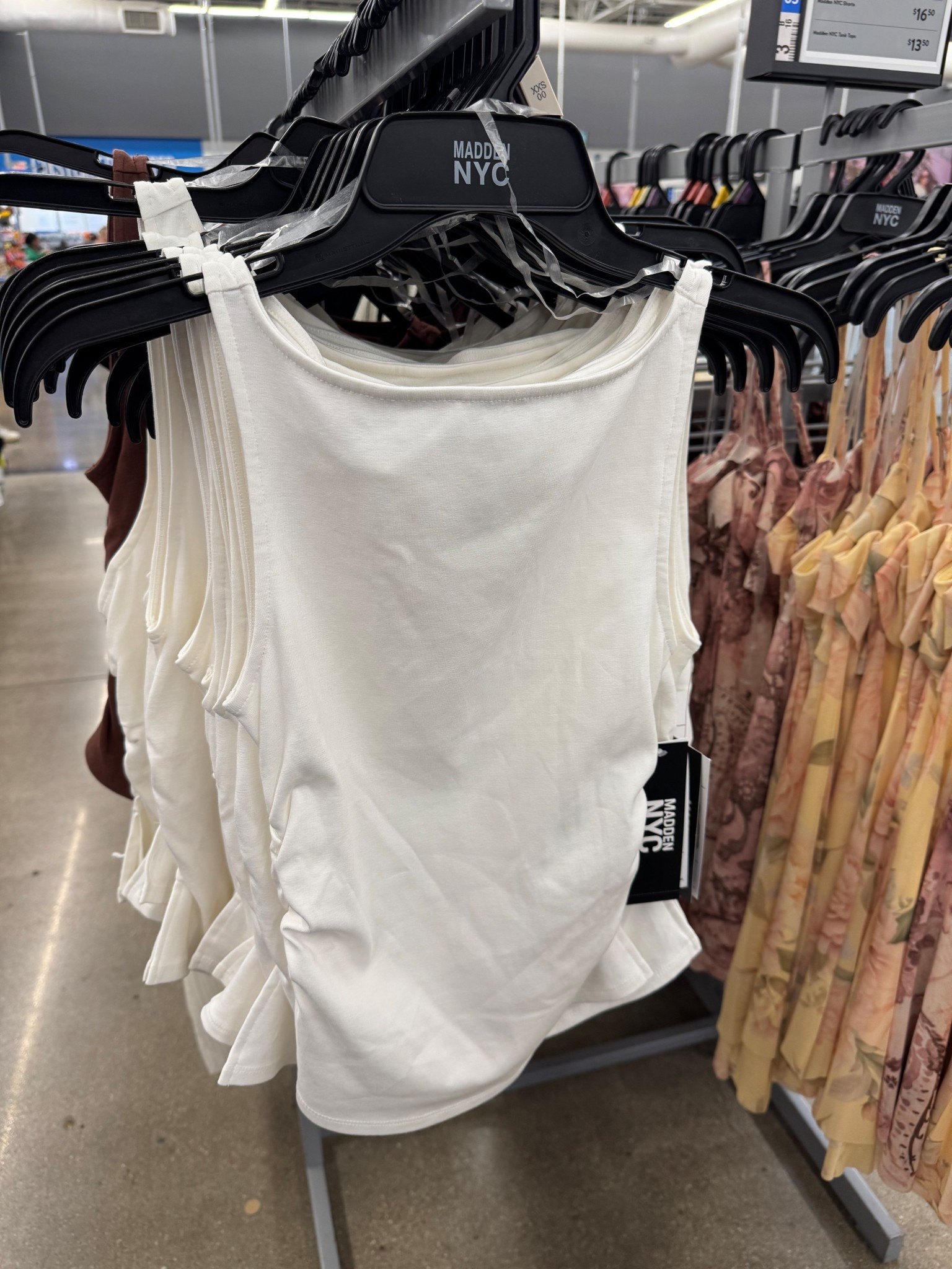 Walmart Madden NYC Women's Sleeveless Ruched Tank Top, Sizes XXS-XXL

#LTKSeasonal #LTKFestival #LTKTravel