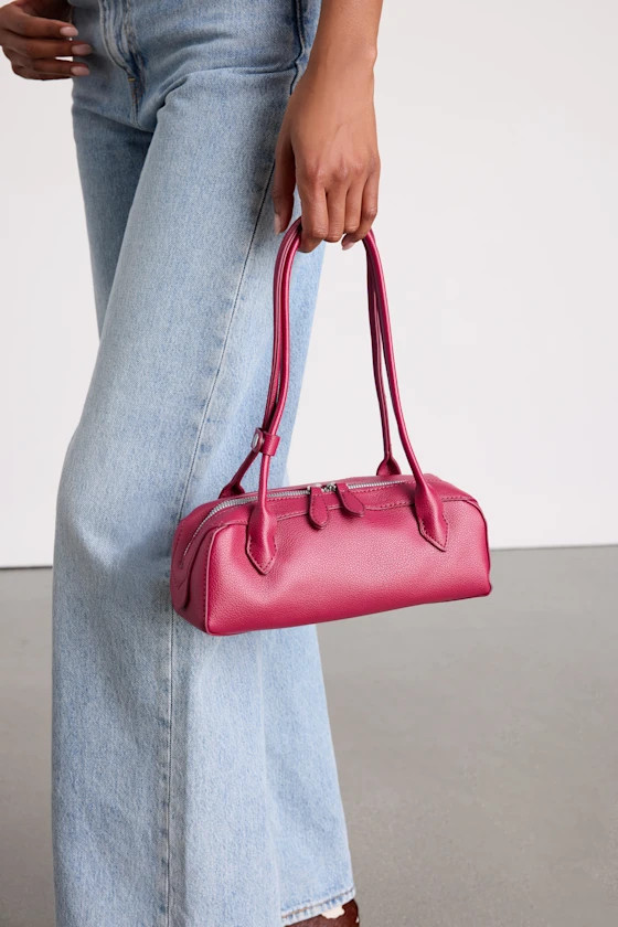 Sloane Red East-West Shoulder Bag | Lulus