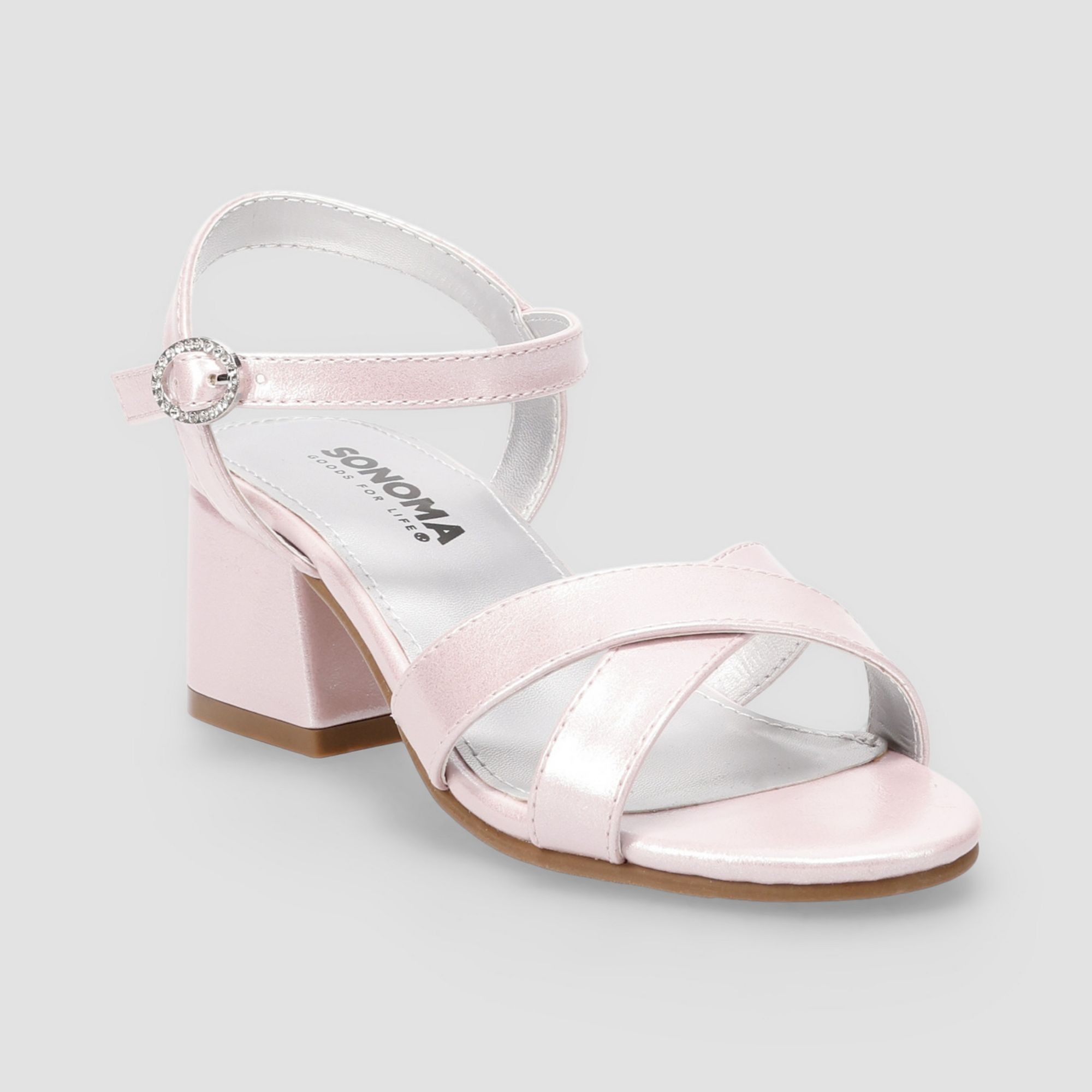 Sonoma Goods For Life\u00ae Cross Band Little & Big Kid Girls Dress Heels | Kohl's