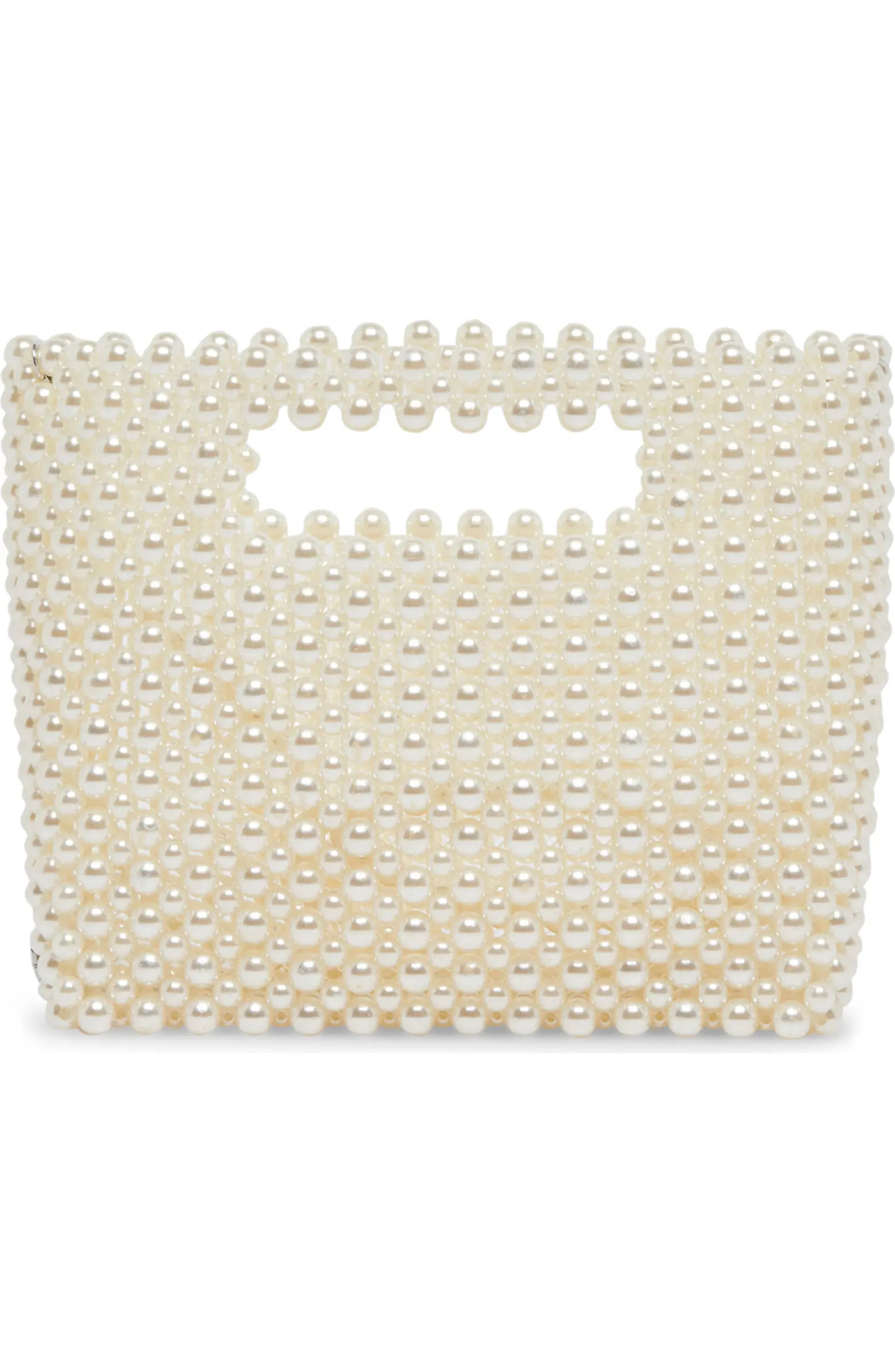Linzy Faux Pearl Convertible Crossbody Bag | Nordstrom