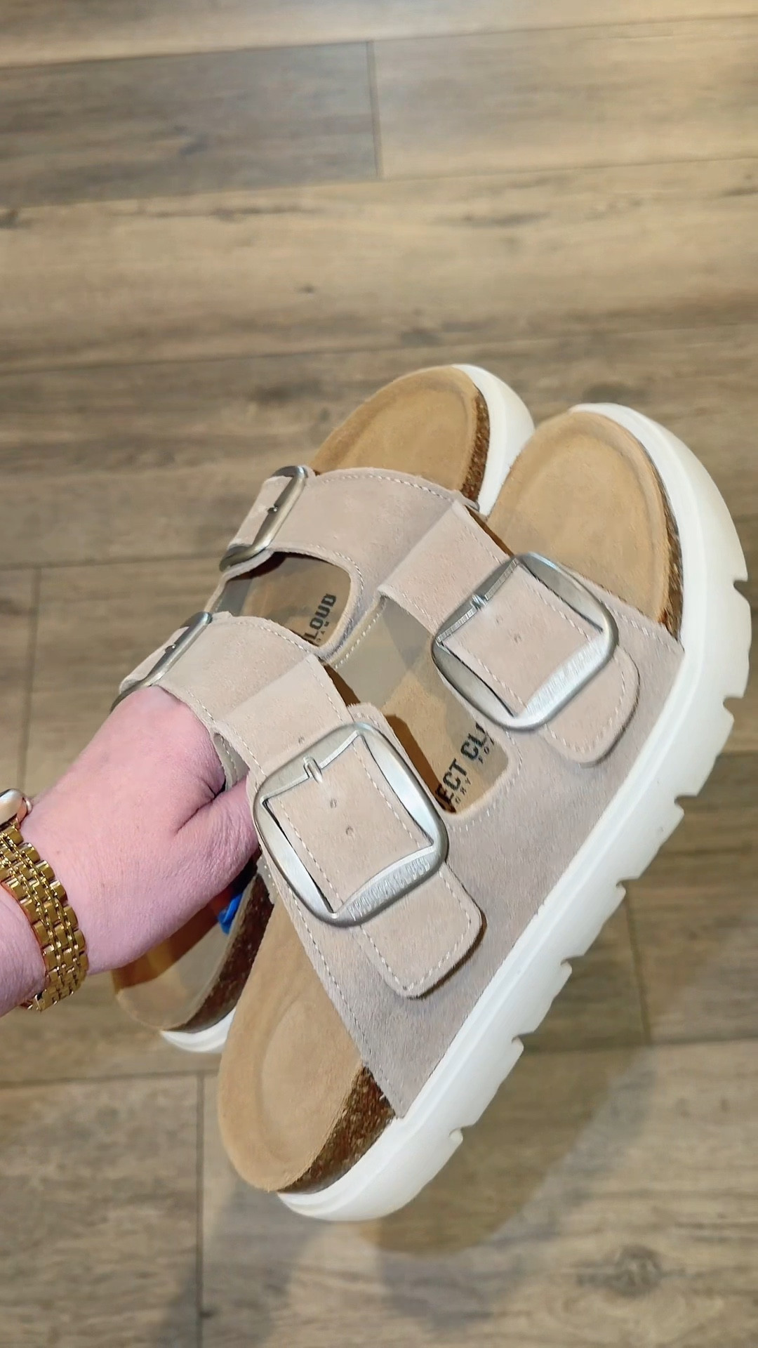 Project cloud sandals are so comfy and these platform double buckle ones are super cute!!!! Perfect for spring and summer!! 

#LTKMothersDay #LTKgrwm #LTKootd