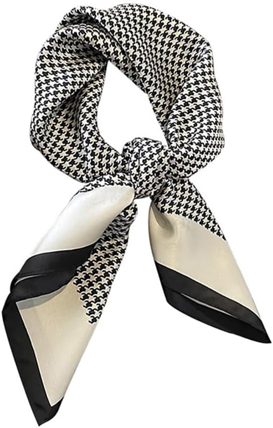 JERLA 100% Pure Mulberry Silk Square Scarf for Hair-26''x26'' Women Men Natural Silk Neckerchief ... | Amazon (US)