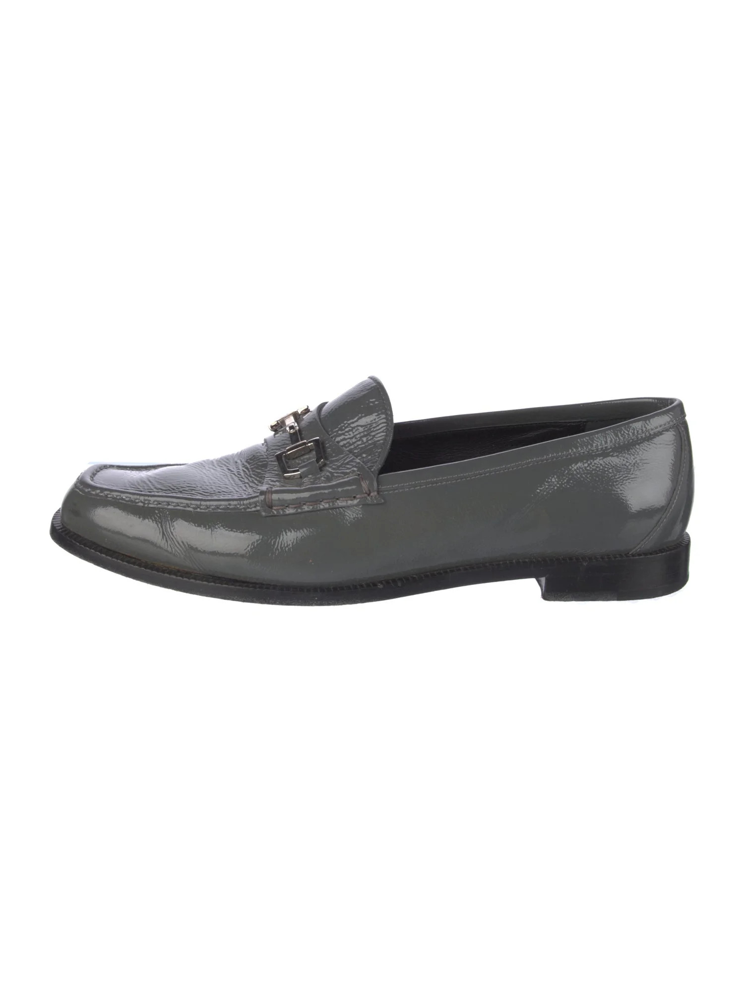 Horsebit Accent Patent Leather Loafers | The RealReal