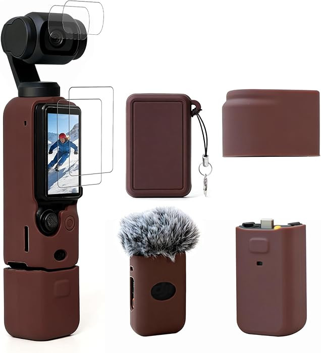 Case for DJI Osmo Pocket 3/Xtra Muse Camera, Soft Silicone Protective Case, Anti-Scratch, Slim Fi... | Amazon (US)