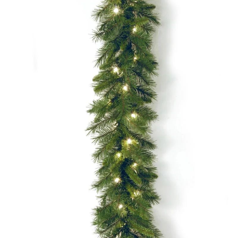 National Tree Company Prelit Pine Garland, 6.0" (Green) - Walmart.com | Walmart (US)