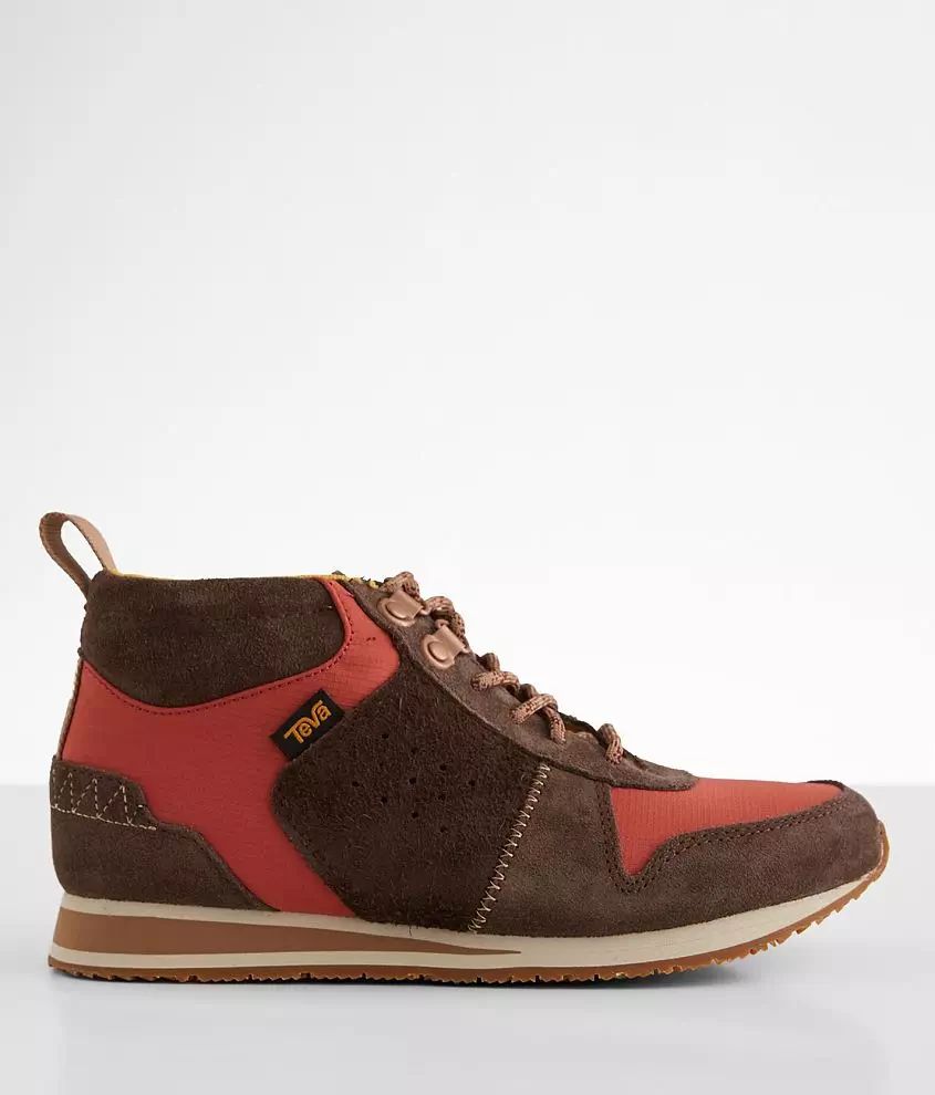 Highside Leather Sneaker | Buckle