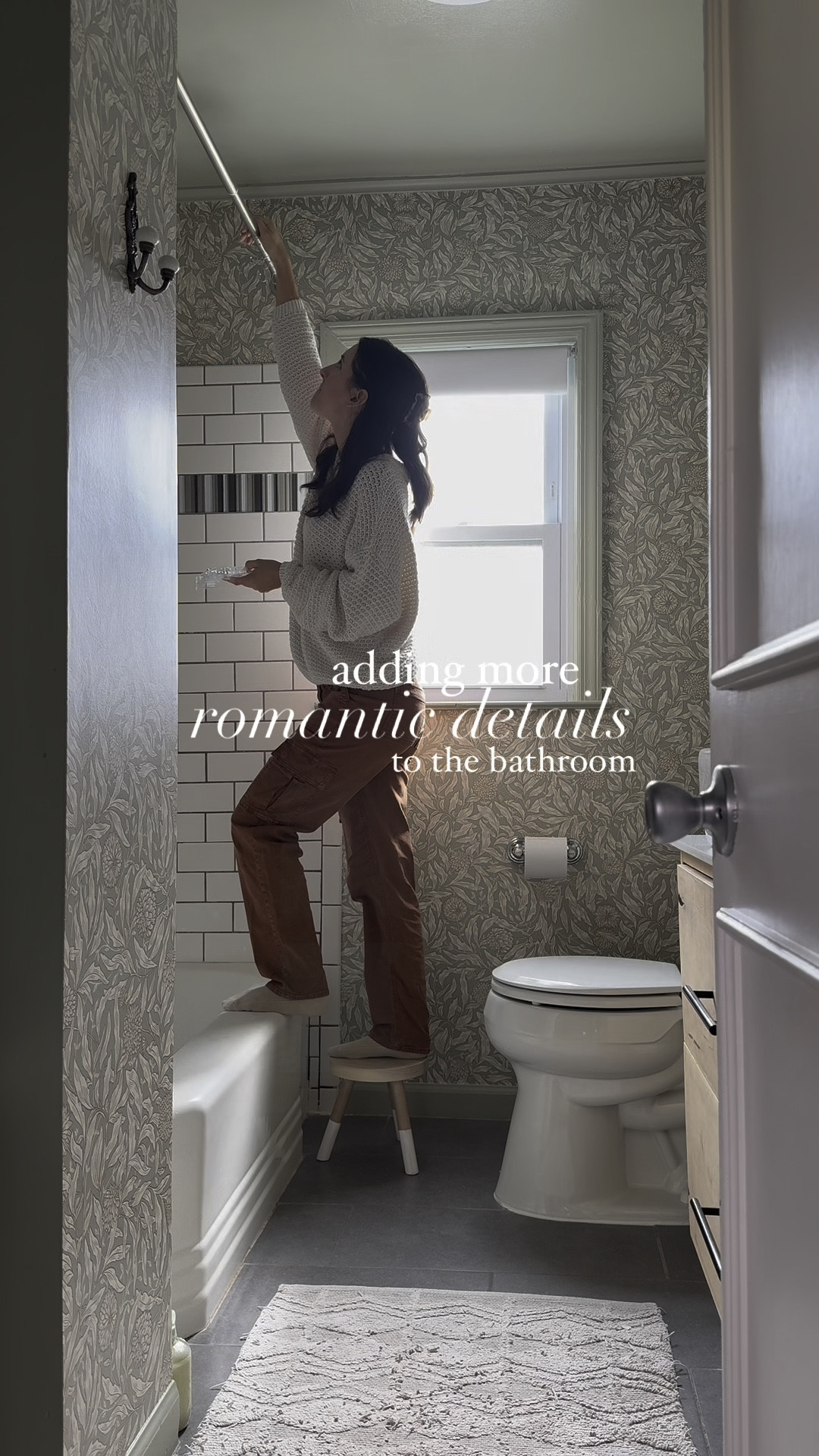 Bathroom progress 

#LTKHome
