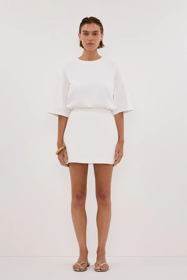 SOHO WHITE SKORT | DISSH