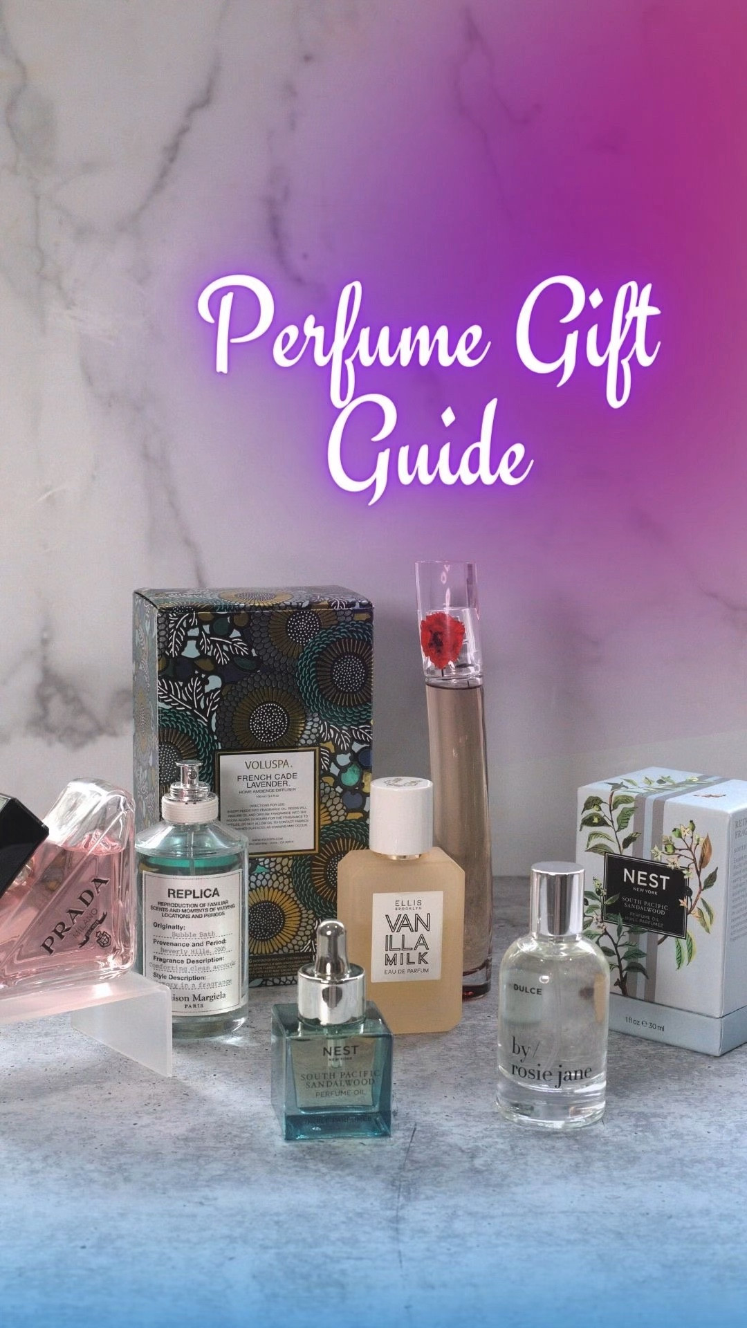 My perfume gift guide, nest, replica, gifts for her 

#LTKGiftGuide #LTKHoliday #LTKSeasonal